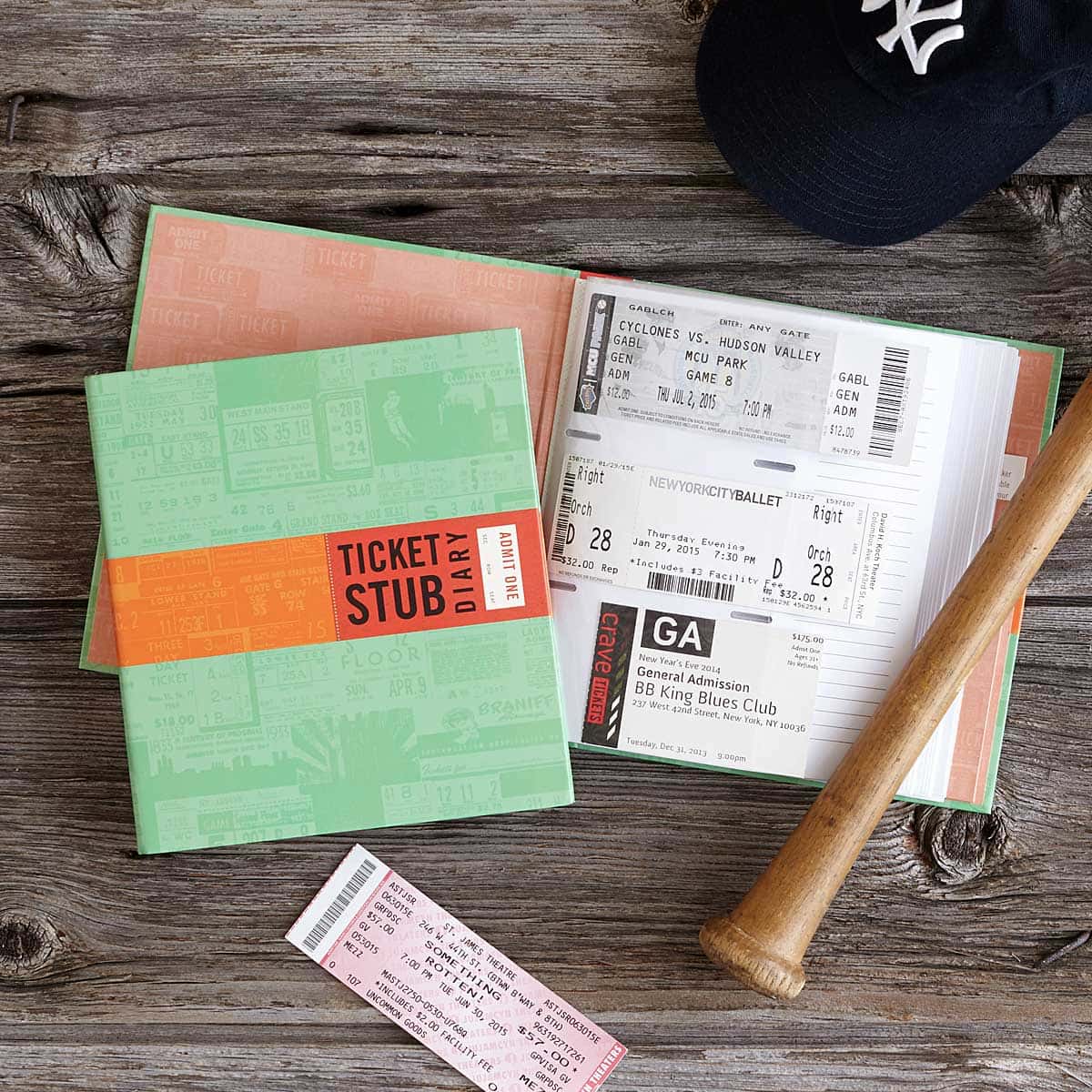 Ticket Stub Diary 