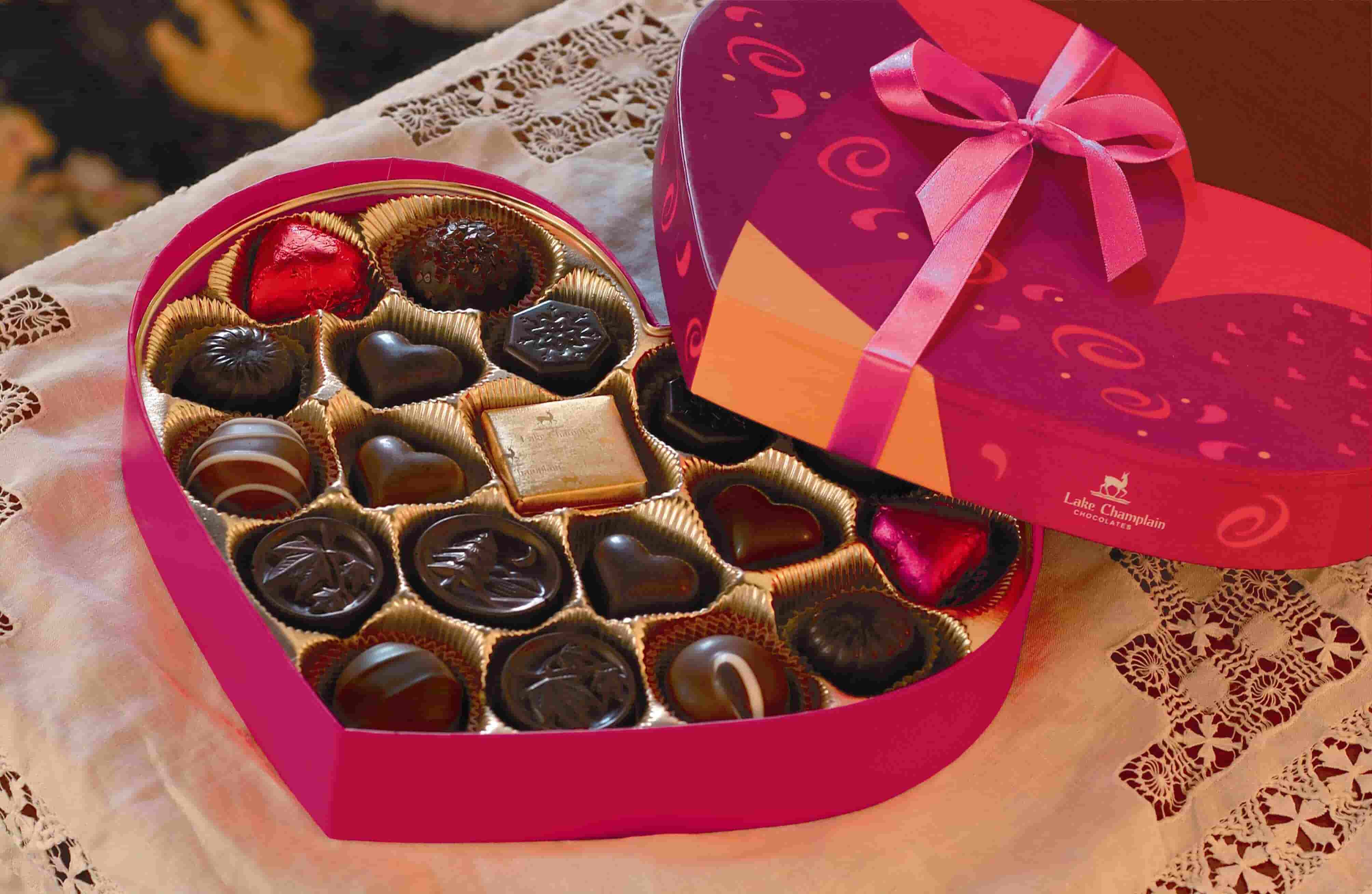 Valentine's Day Chocolate & Chocolate Gift