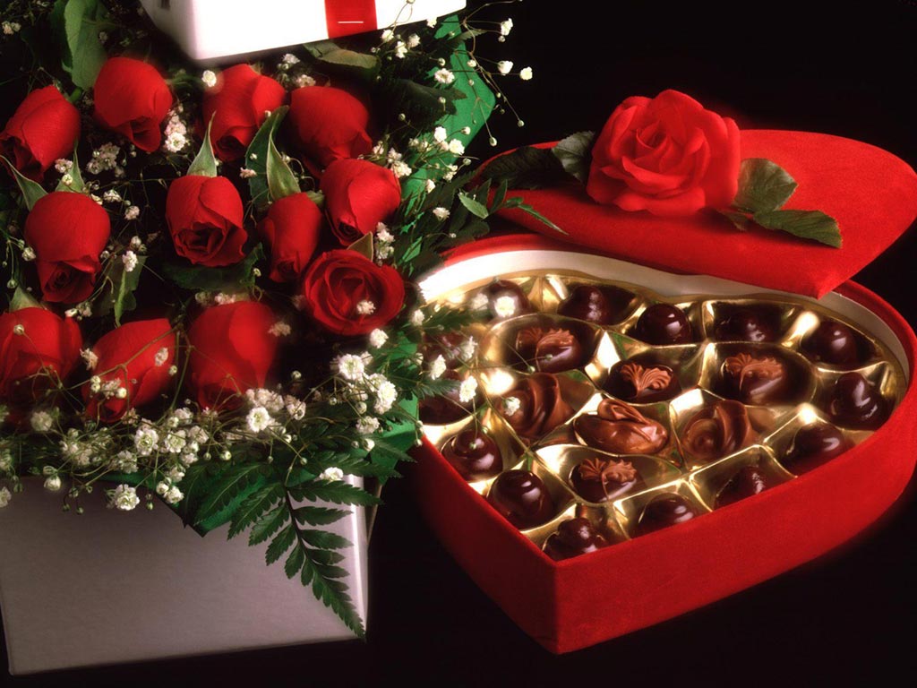 Valentine's Day Chocolate & Chocolate Gift