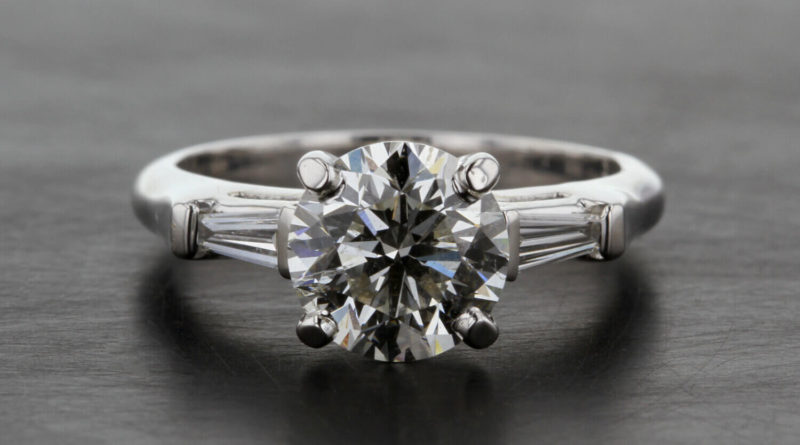 Silver Diamond Ring