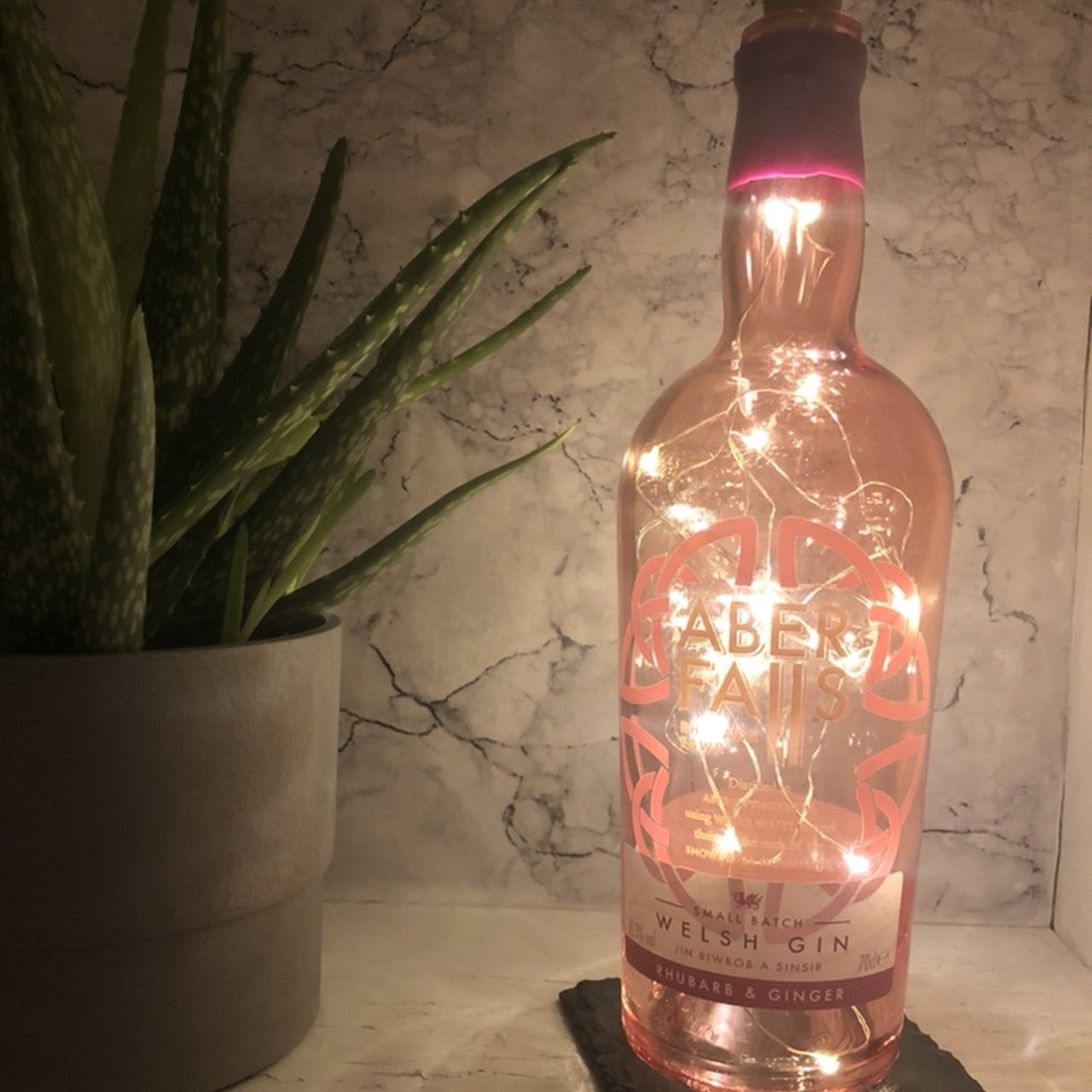 small LED in bottle 