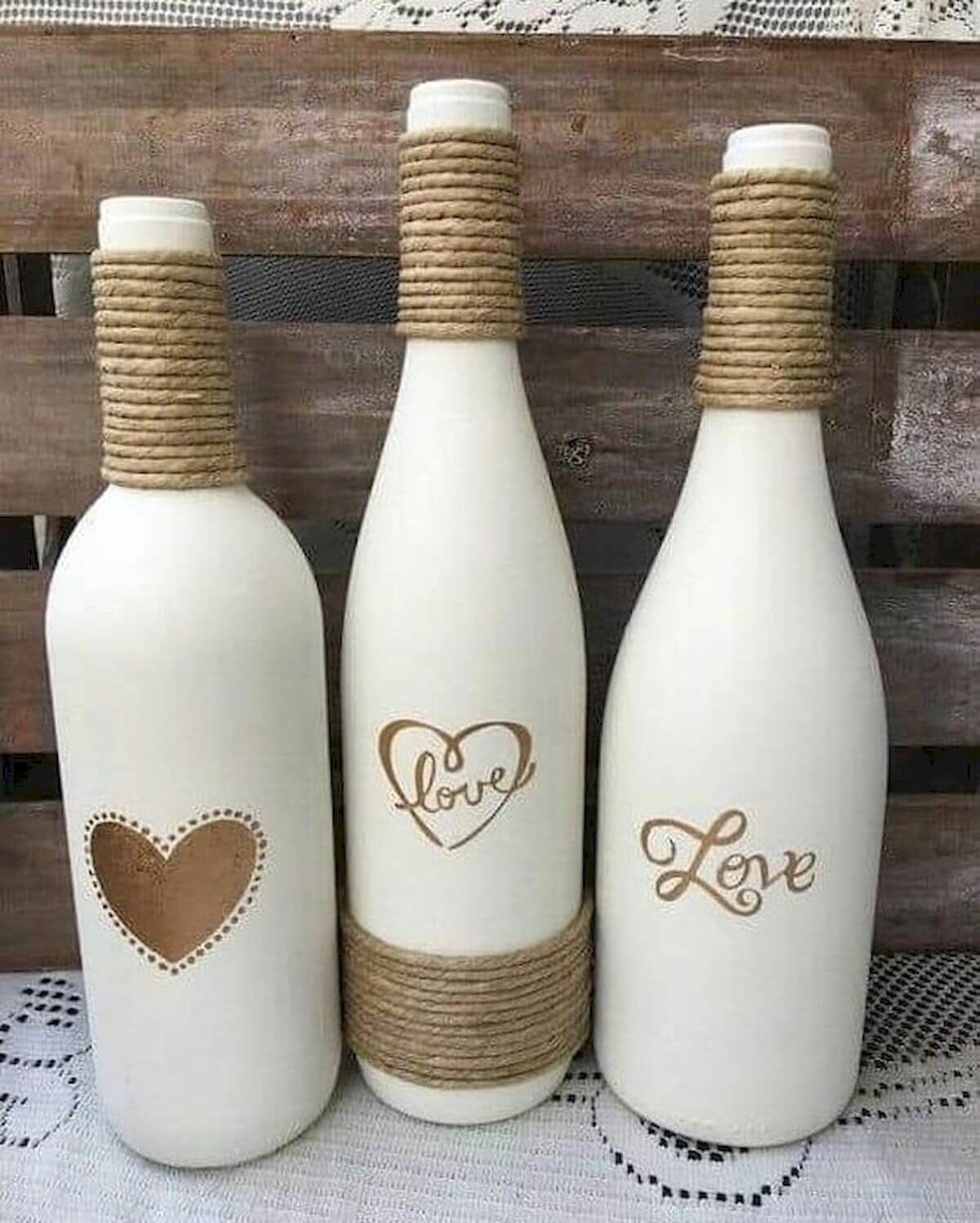 wine bottle craft 