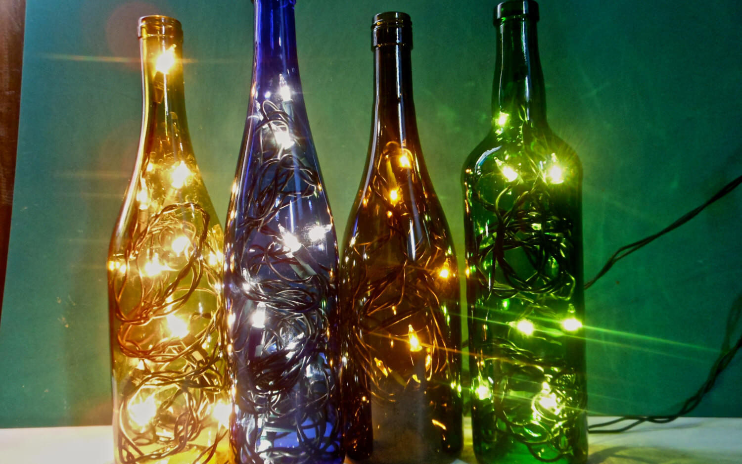 wine bottle craft 