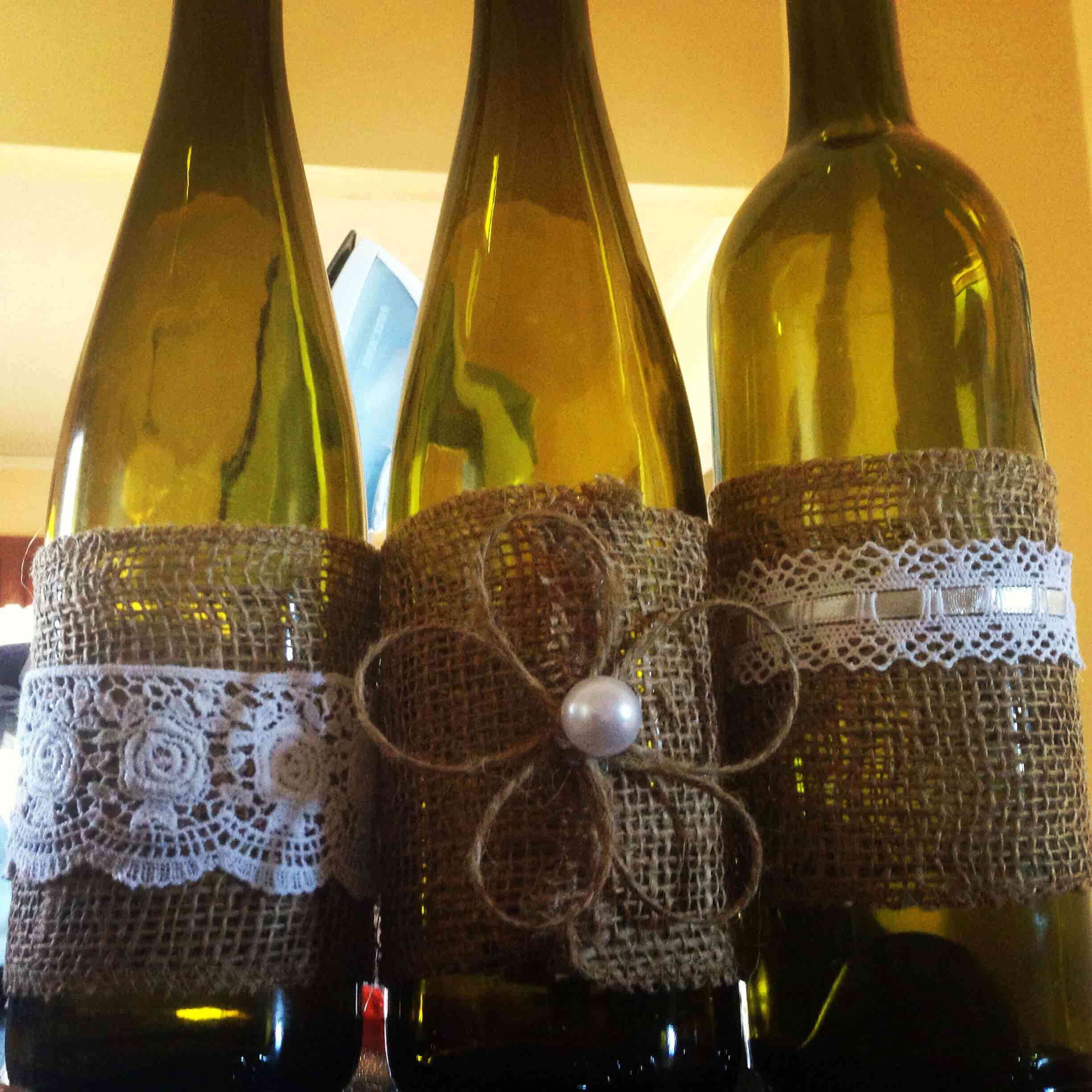 wine bottle craft 