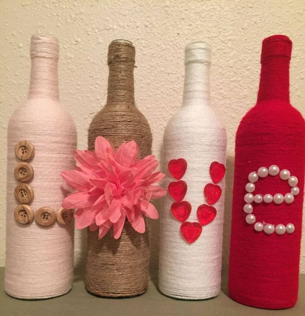 wine bottle craft 