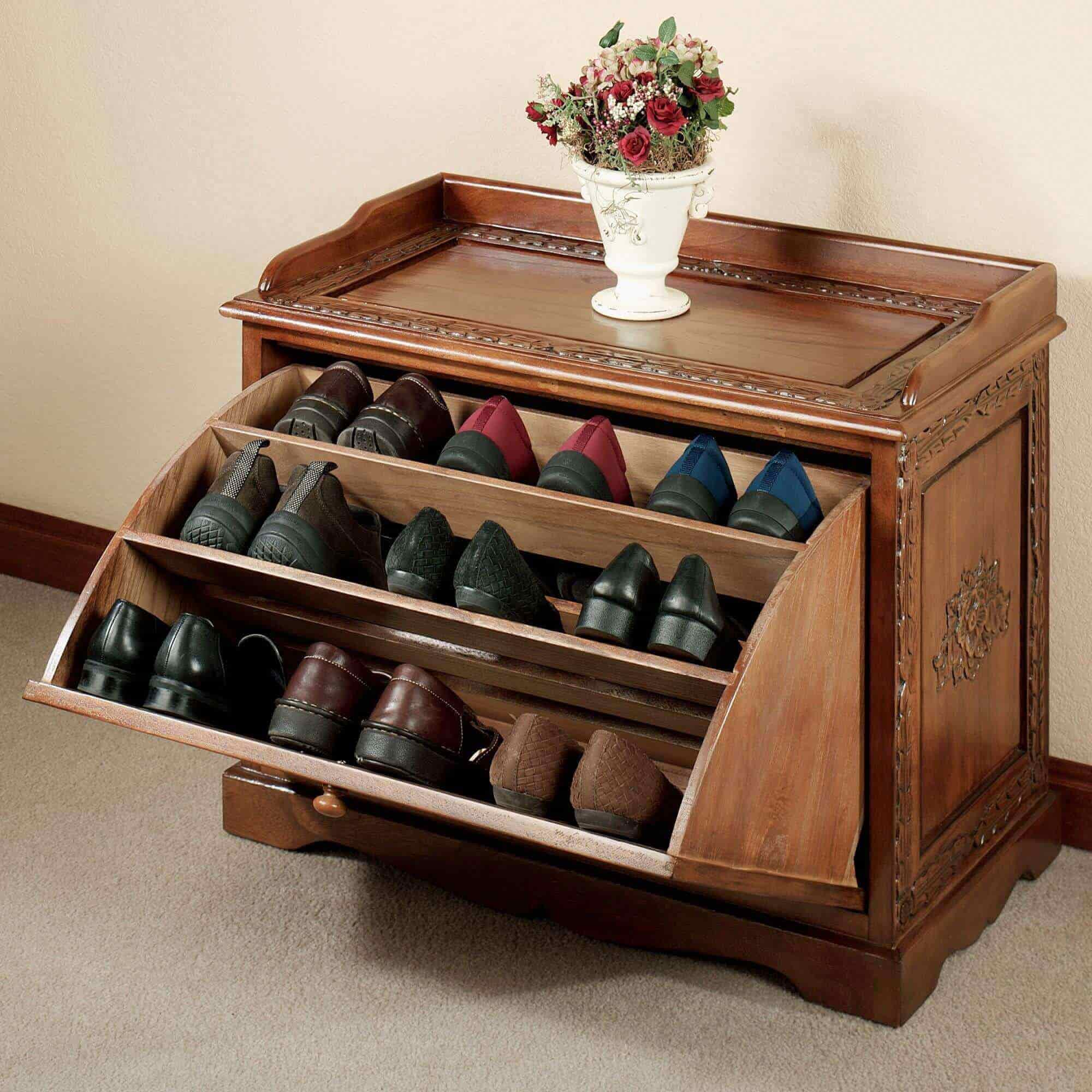 Mesmerizing Shoe Storage Cabinet and Racks Design