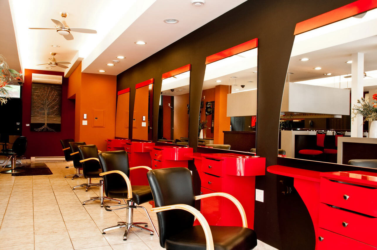 salon interior design 