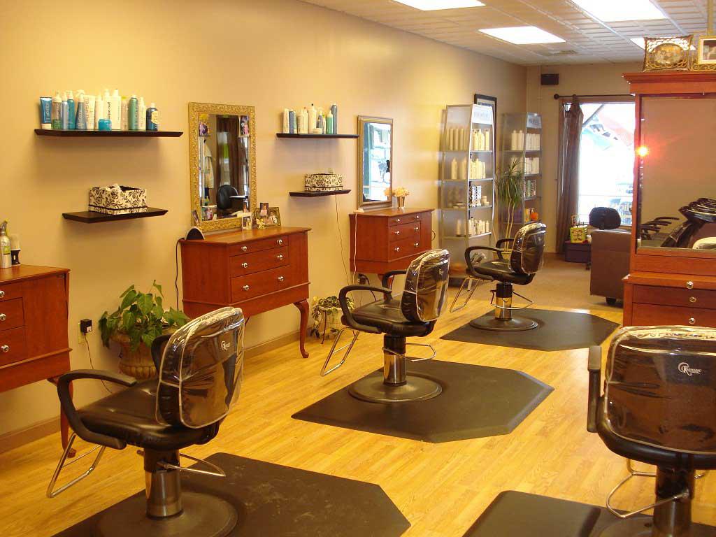 salon interior design 