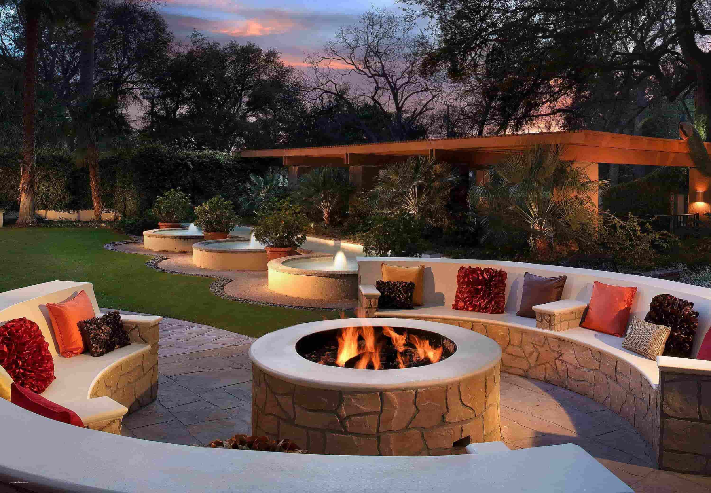 Garden fire pit 