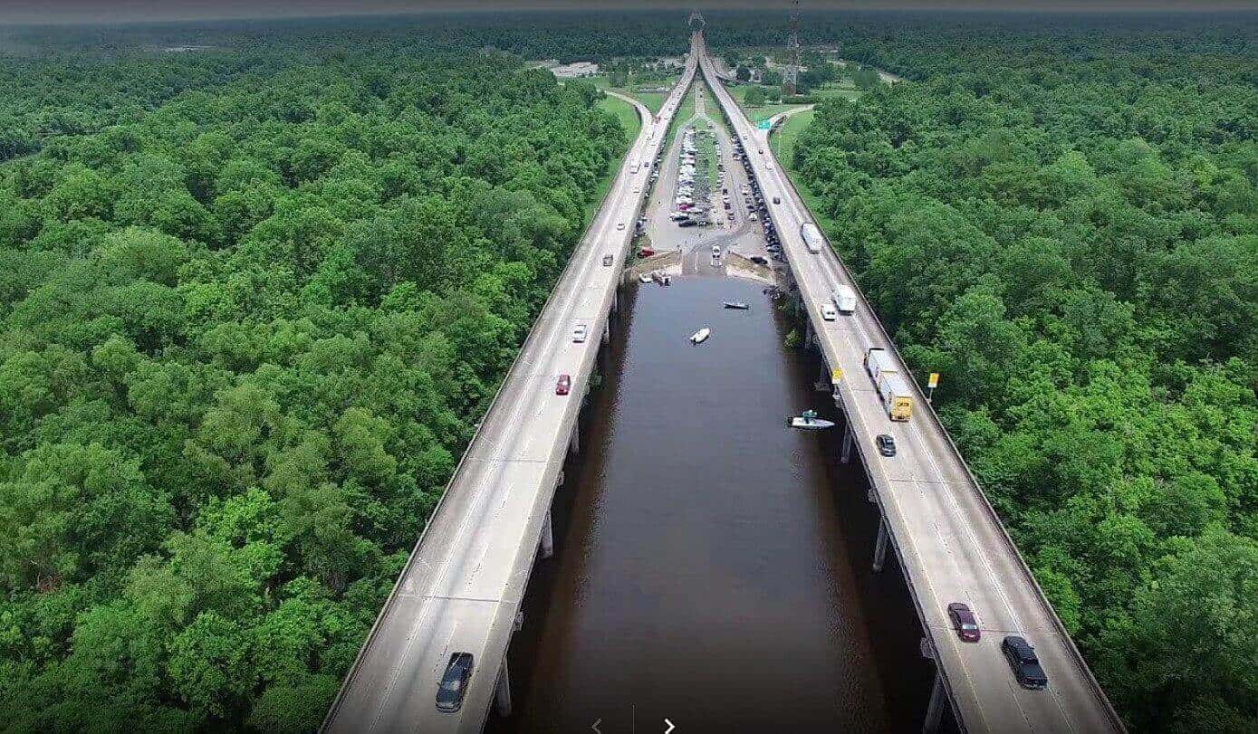 Manchac Swamp Bridge USA