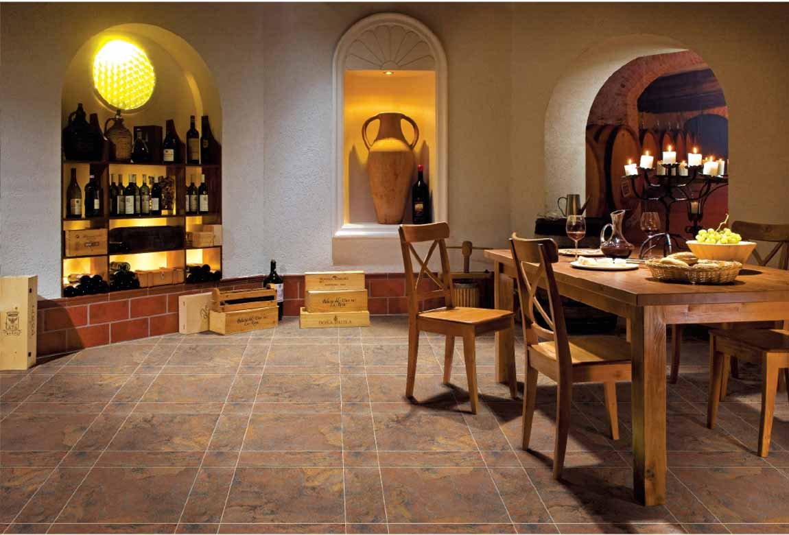 Stone flooring