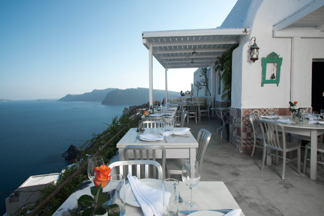 The Red Bicycle, Santorini, Greece