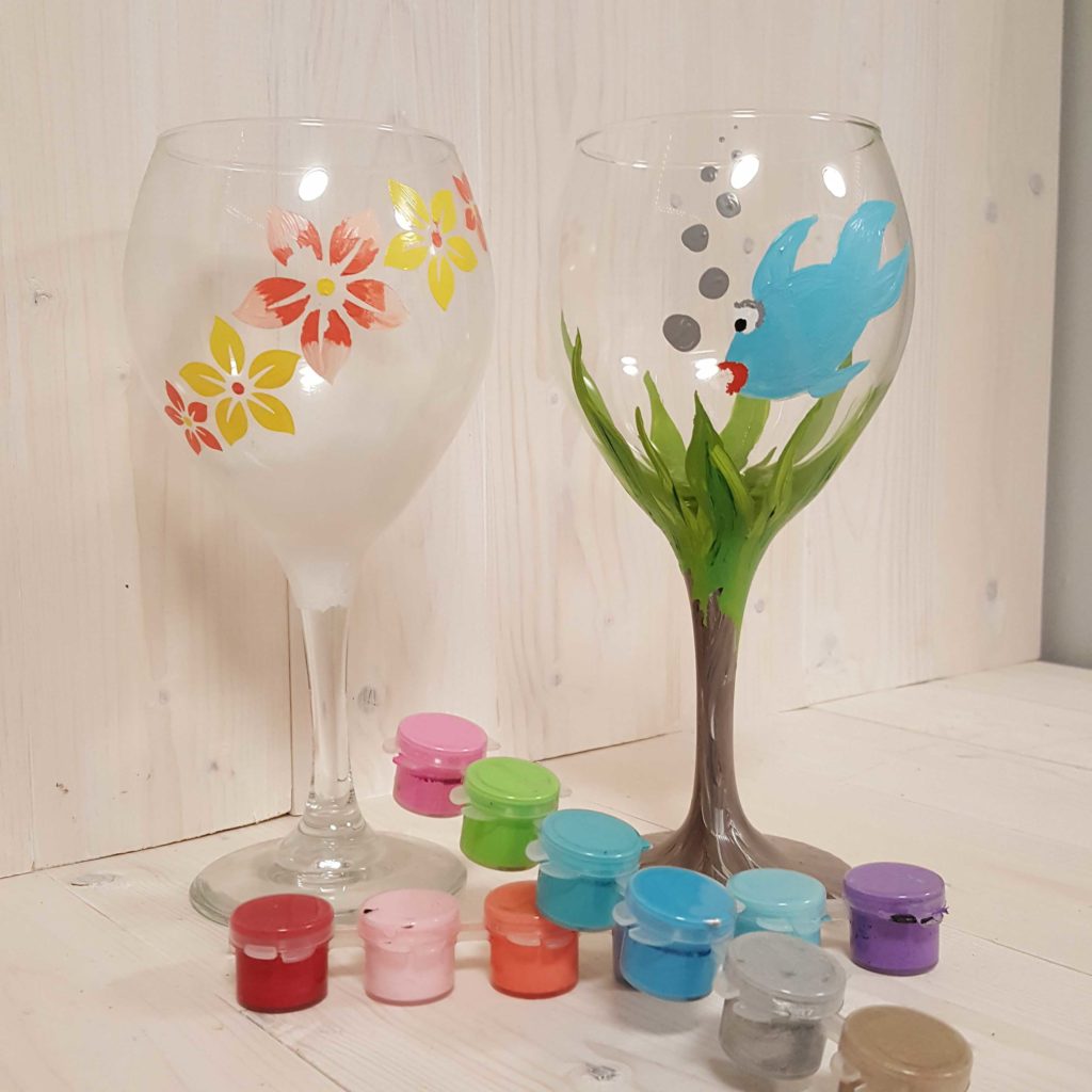Attractive Glass Painting Craft Ideas Taken from Pinterest Live Enhanced
