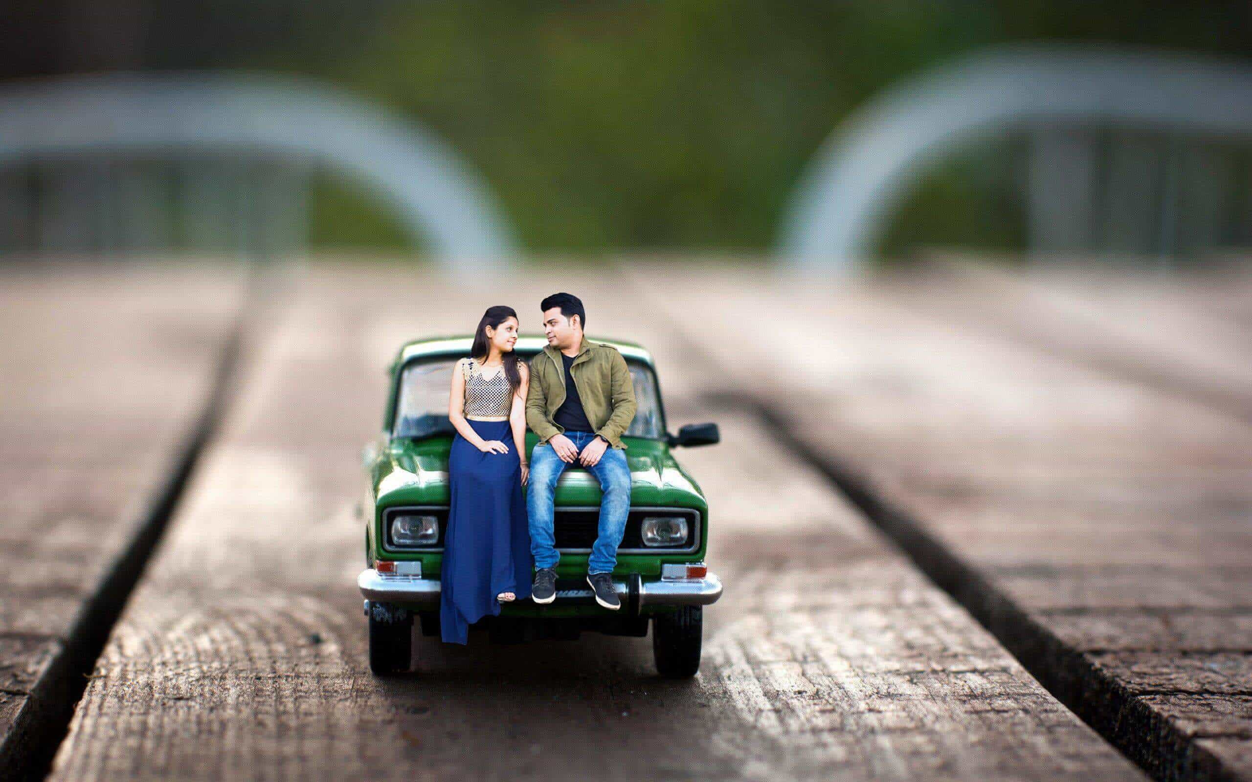 Mesmerizing Miniature Photography Ideas For Pre-Wedding