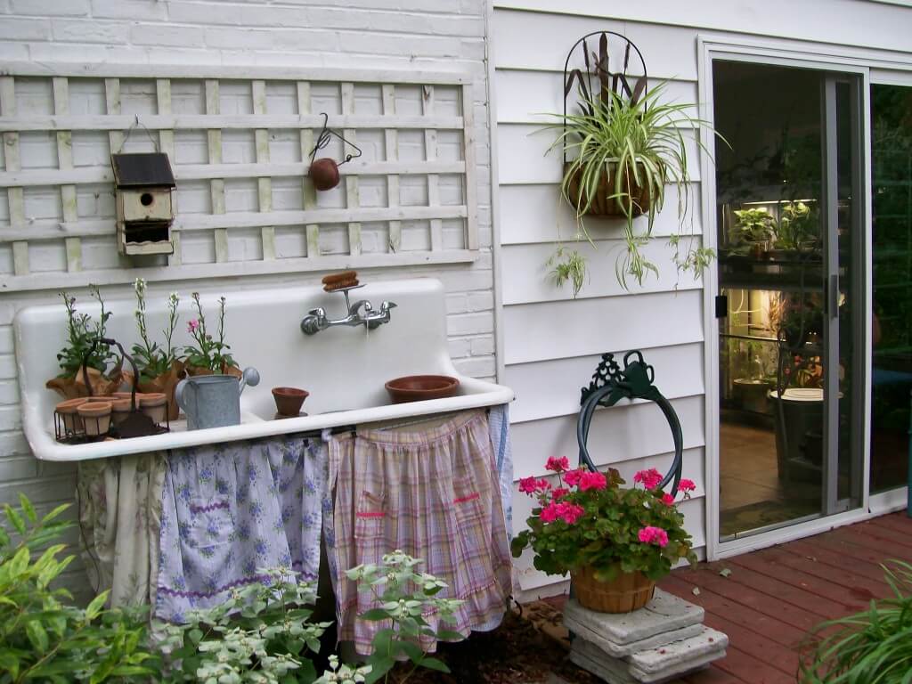 sink garden