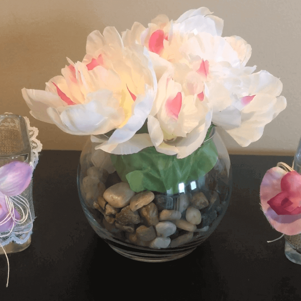 decorative flower vase