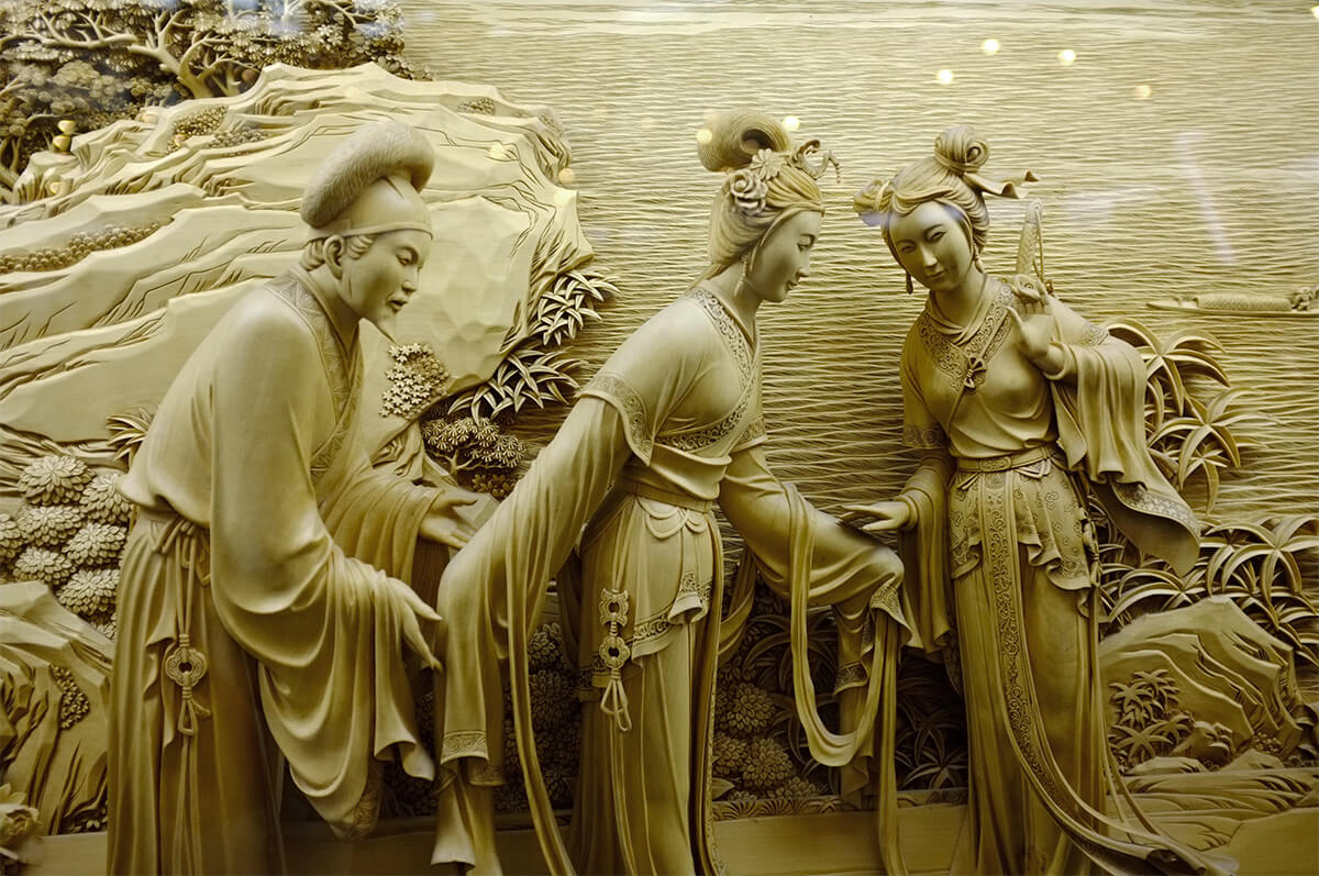 wood carving