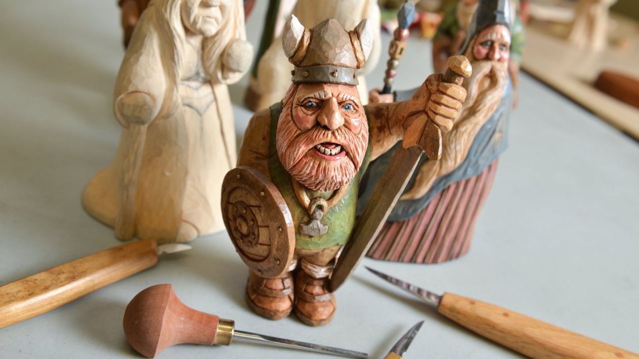 wood carving