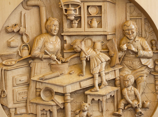 wood carving