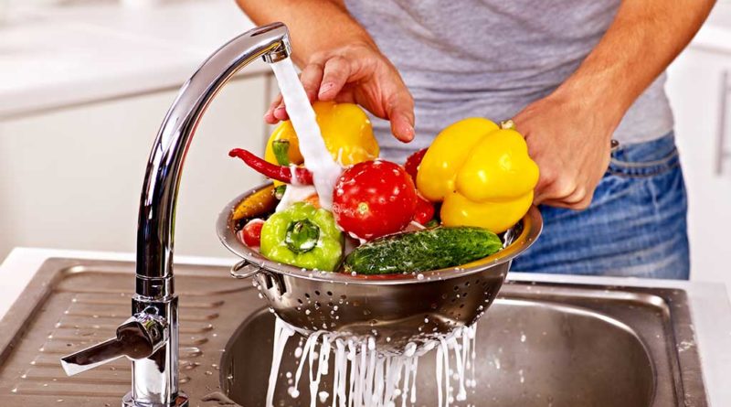 Sanitize Fruits and vegetables
