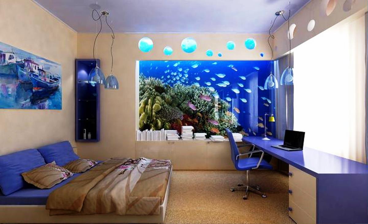 Fish Tank Headboard