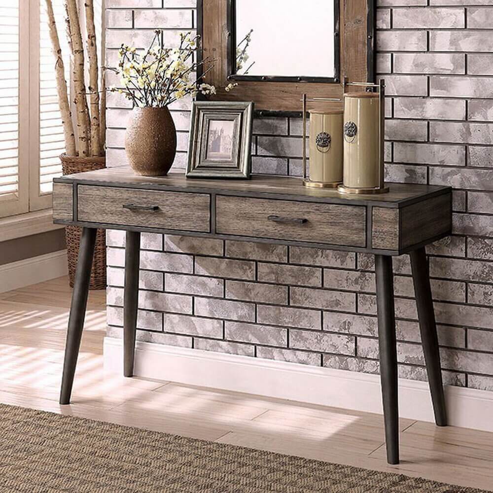 modern console table