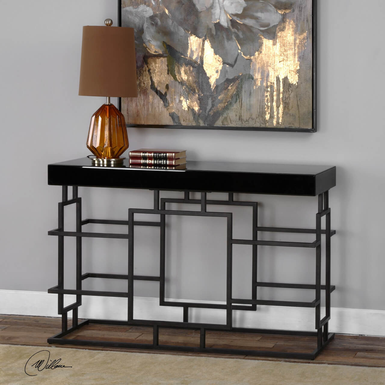 modern console table 