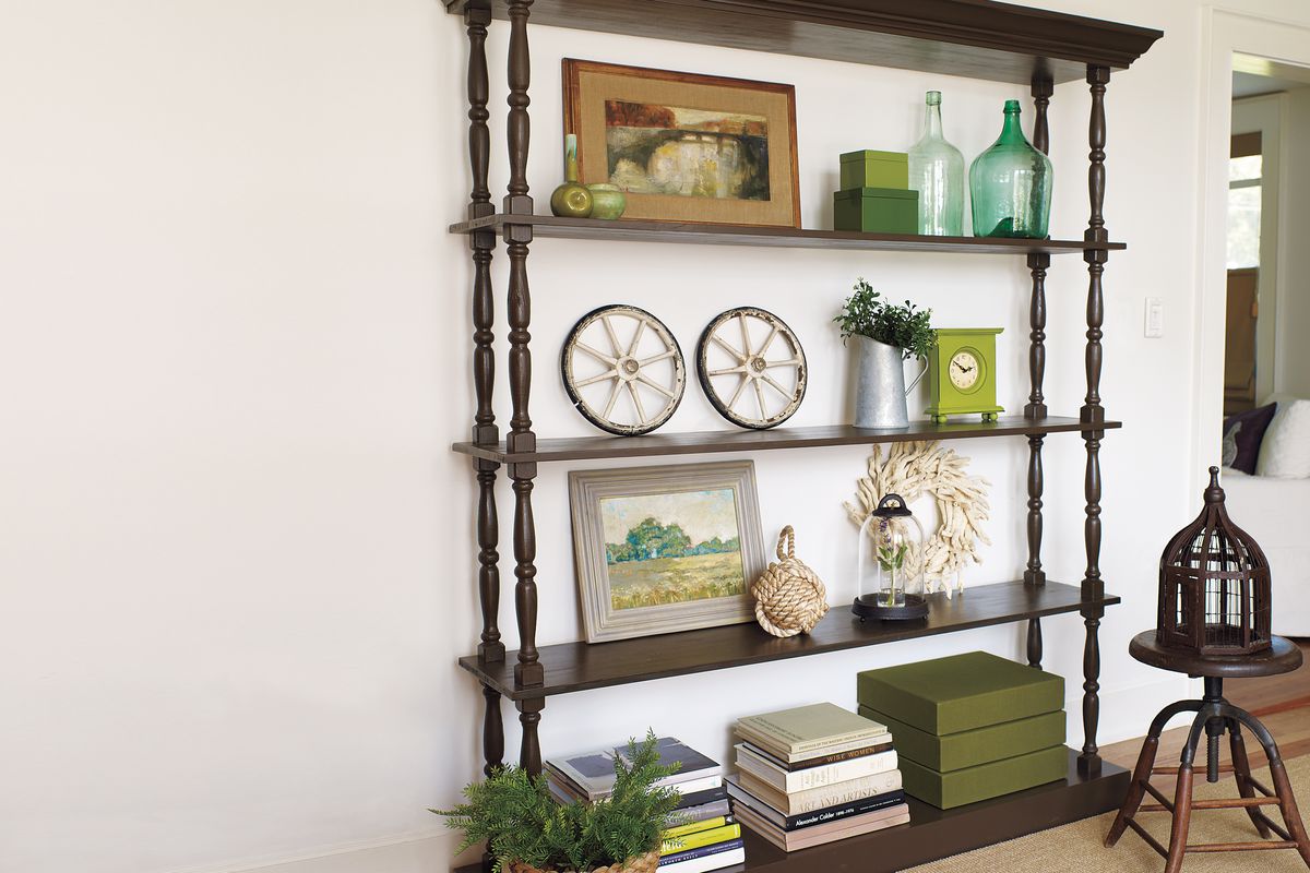 open shelving