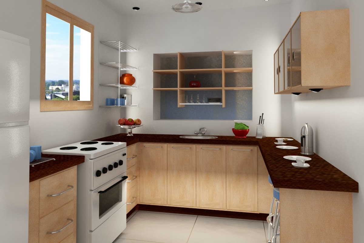 small kitchen interior