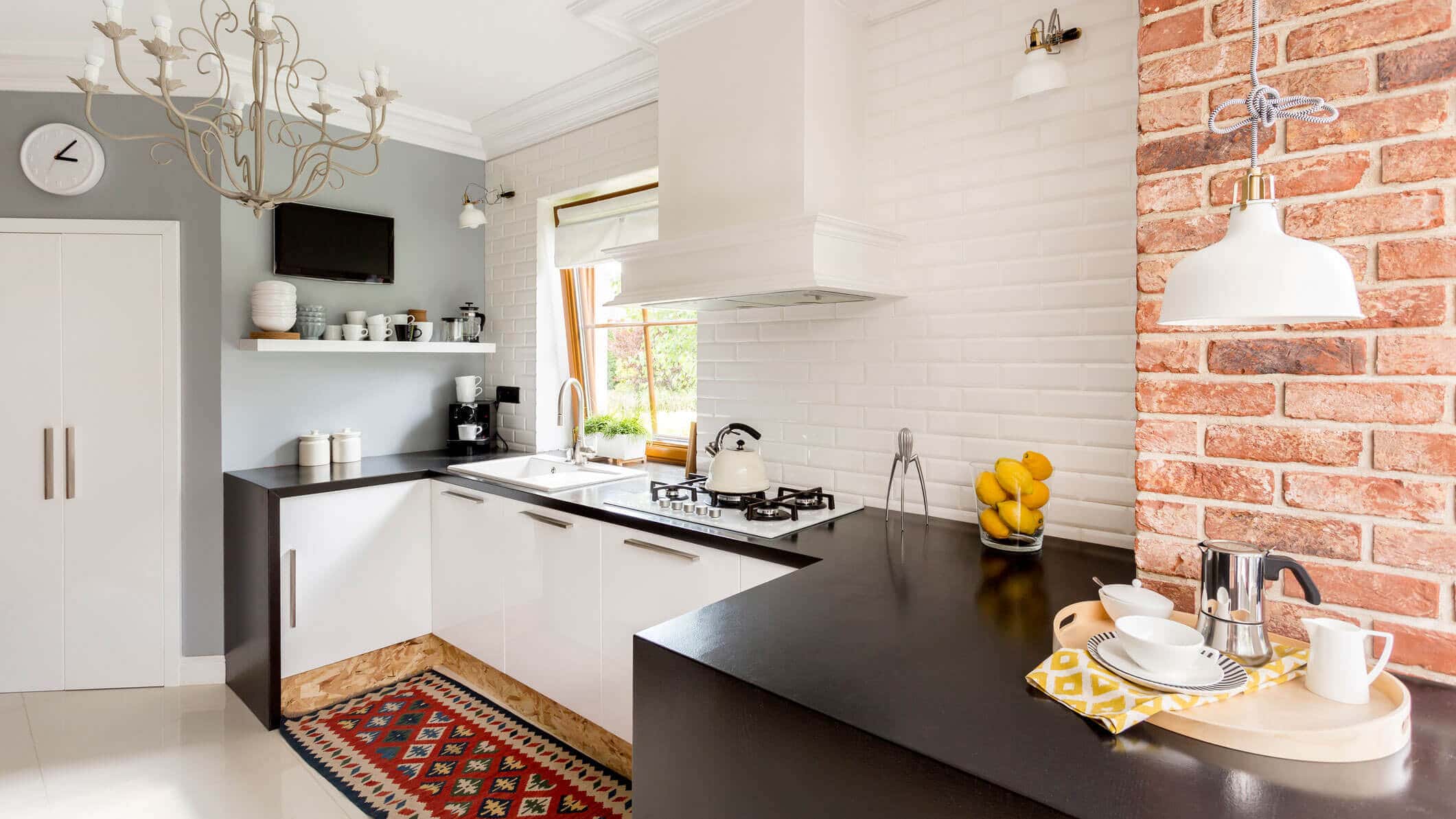 small kitchen interior