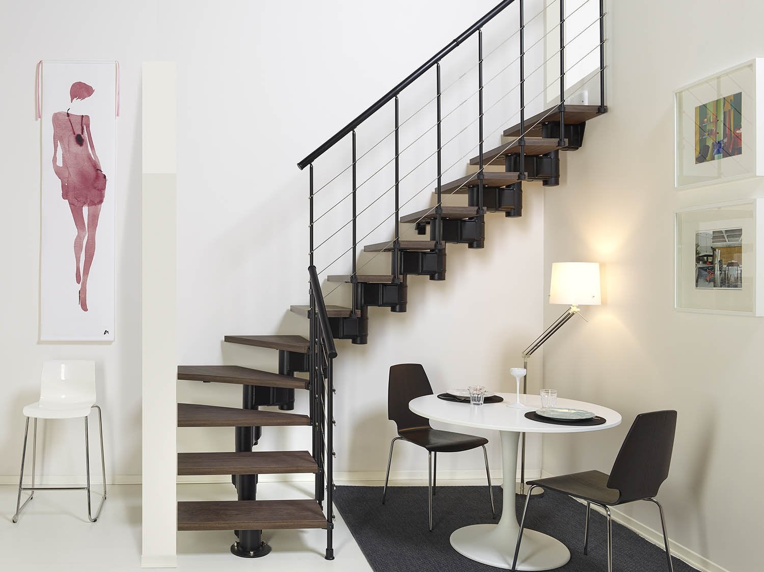 utilize staircase space