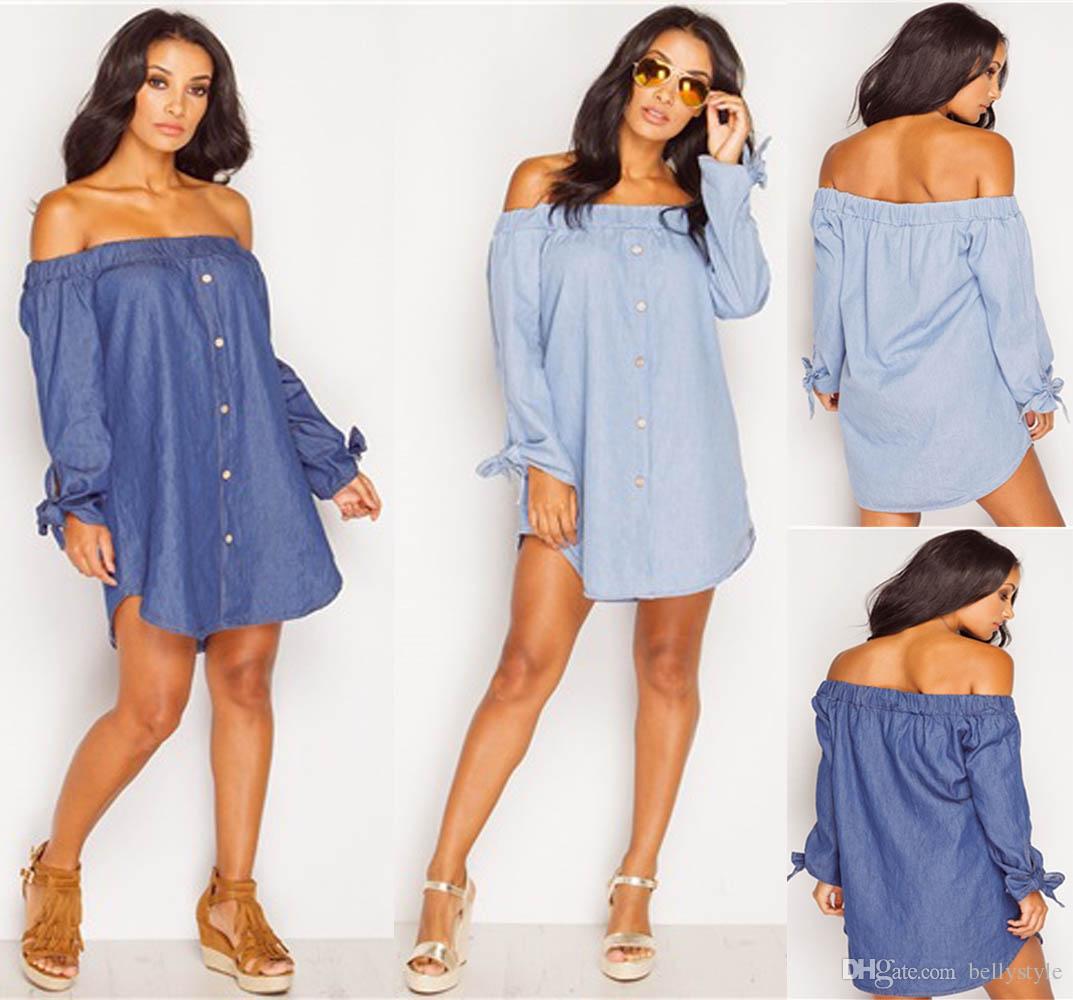 Denim Shirt Dress 2