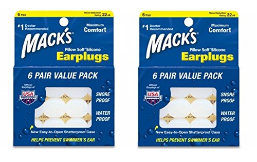 Mack's Pillow Soft Silicone Ear Plugs