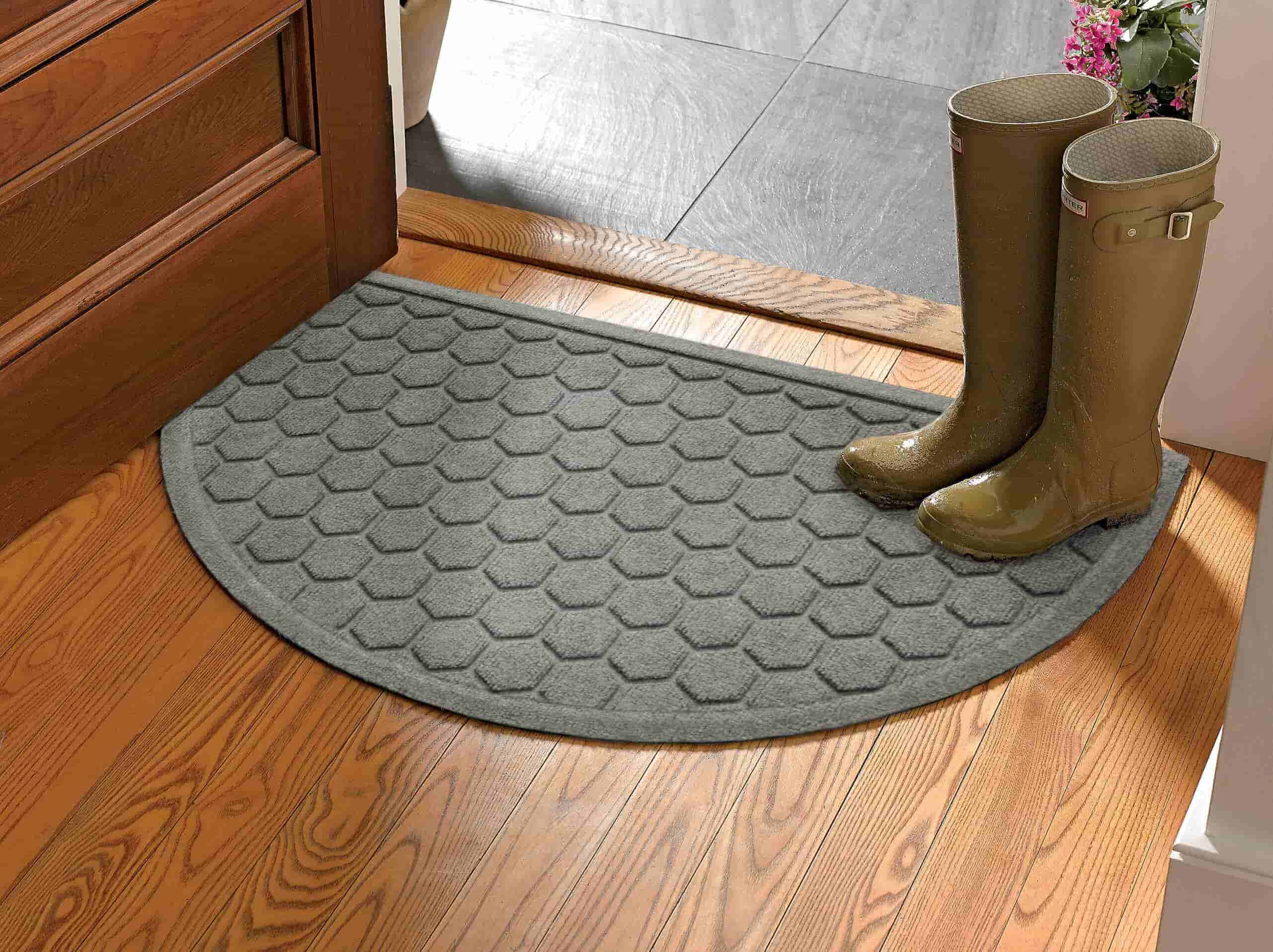 clean doormat