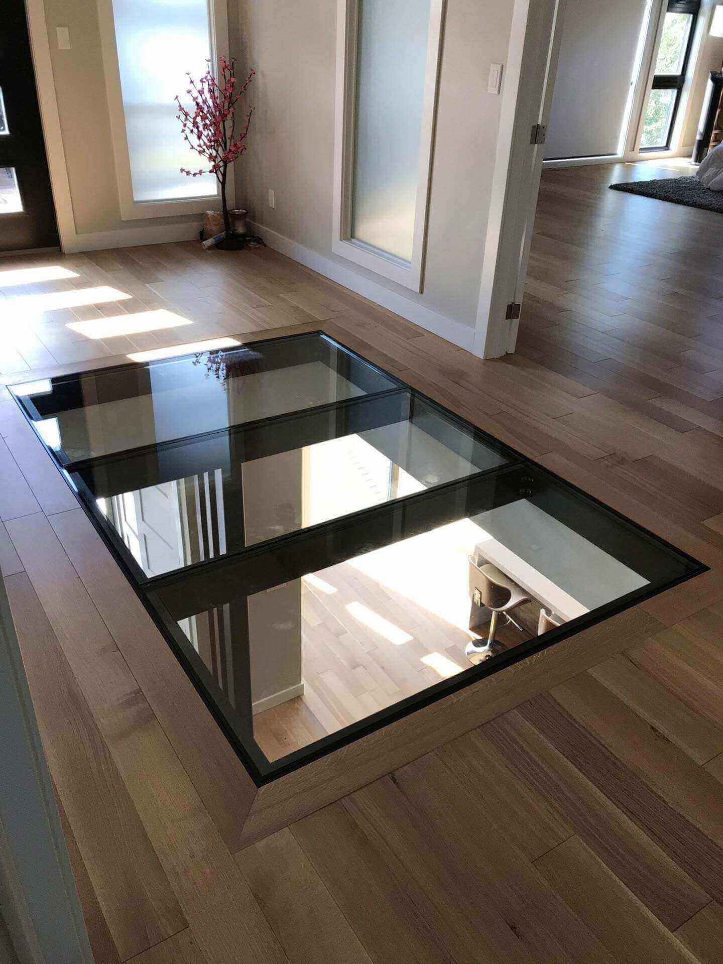 glass flooring