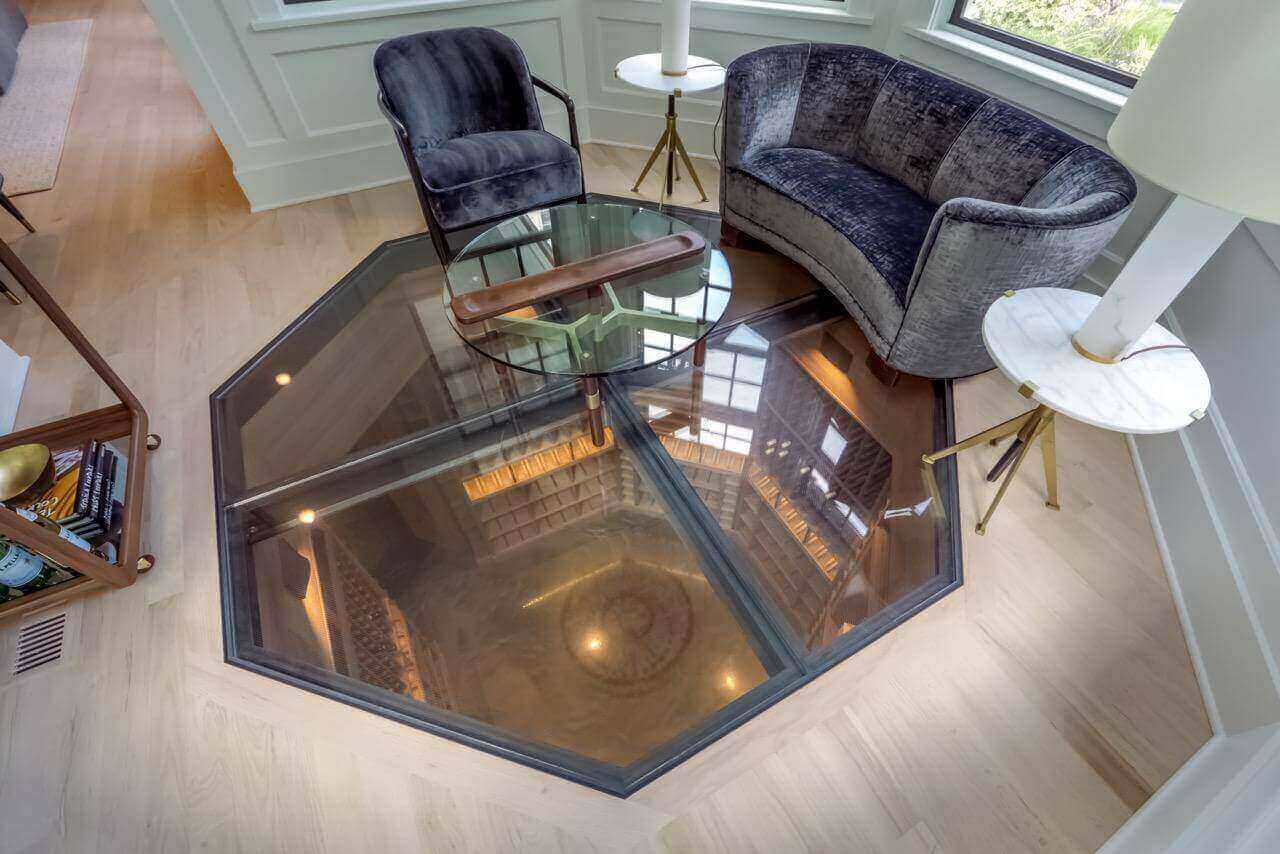 glass flooring