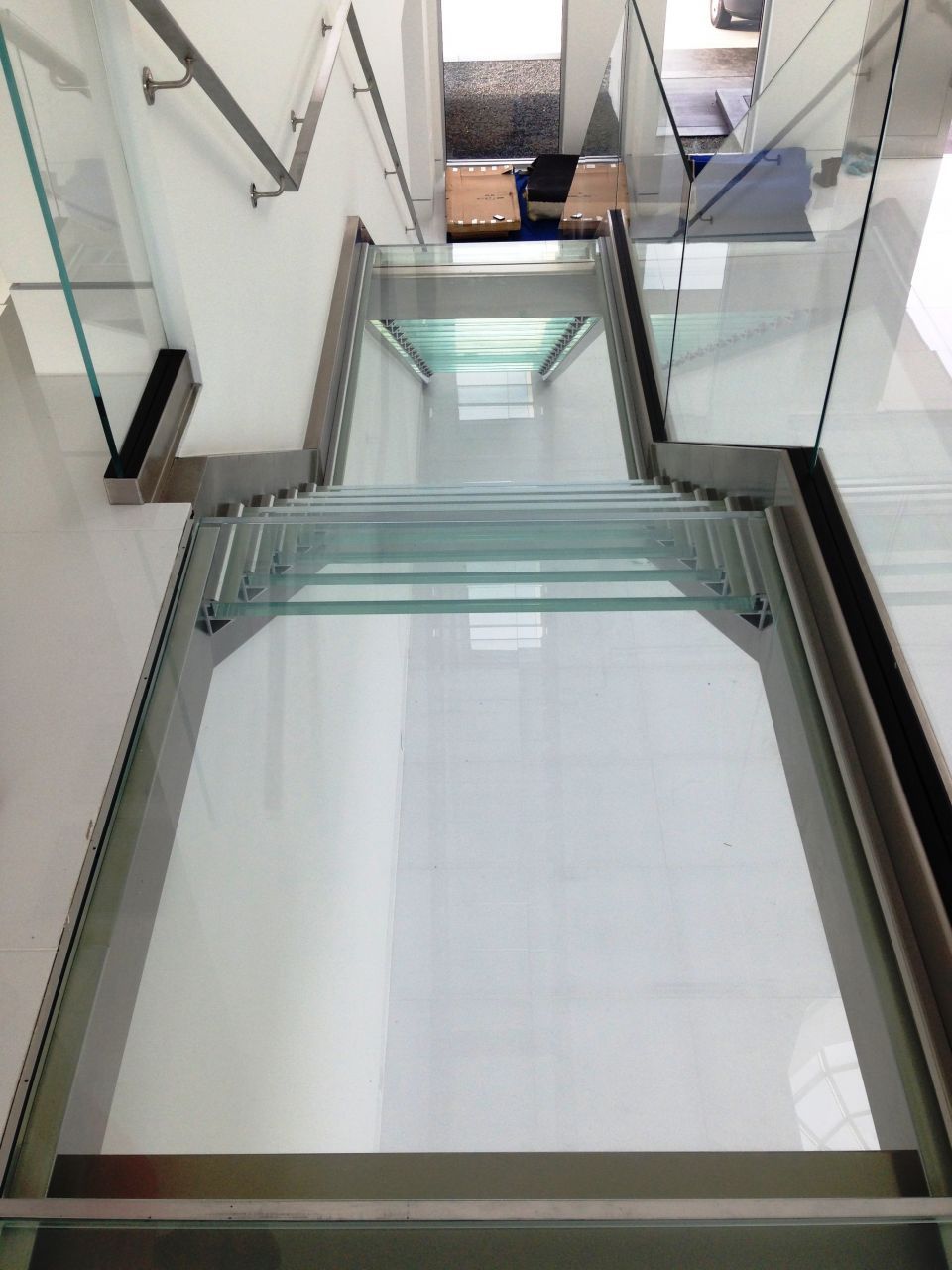 glass flooring