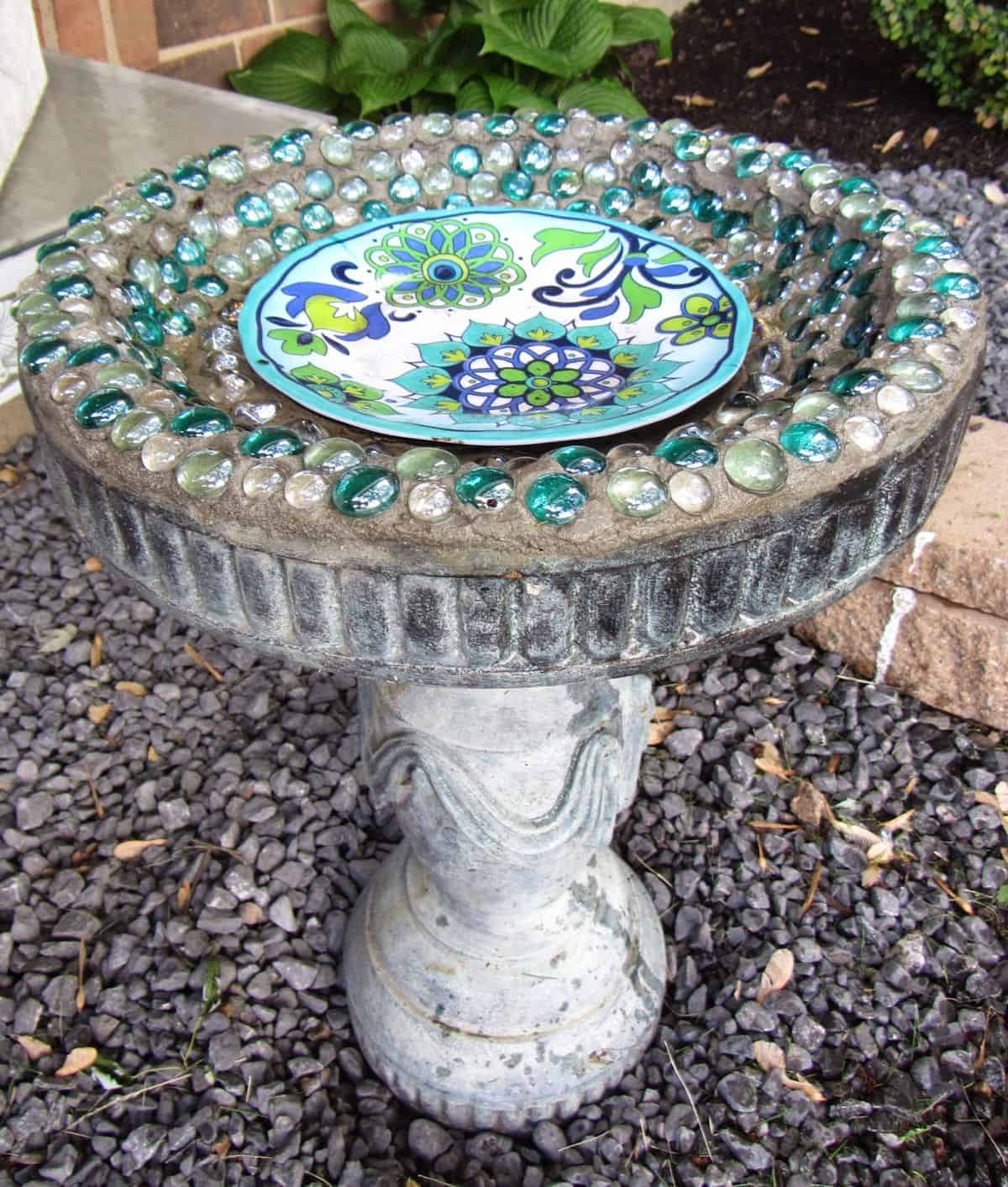 bird bath pot 