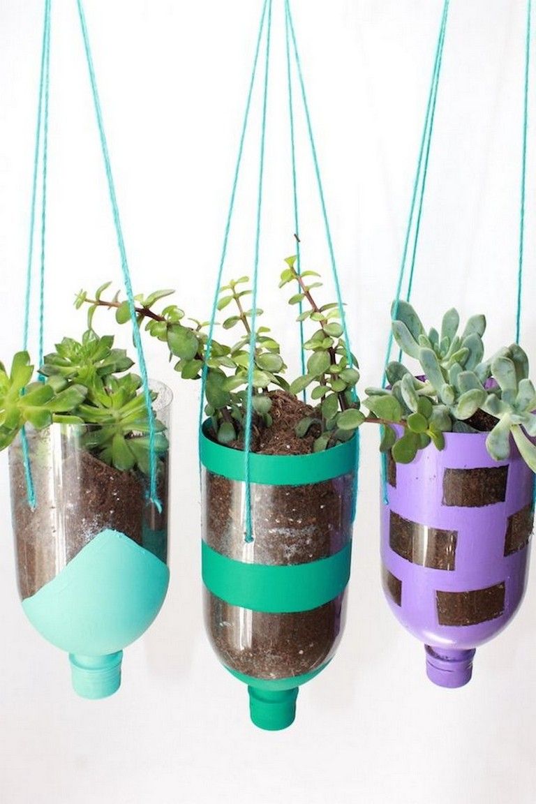 plastic bottle planters