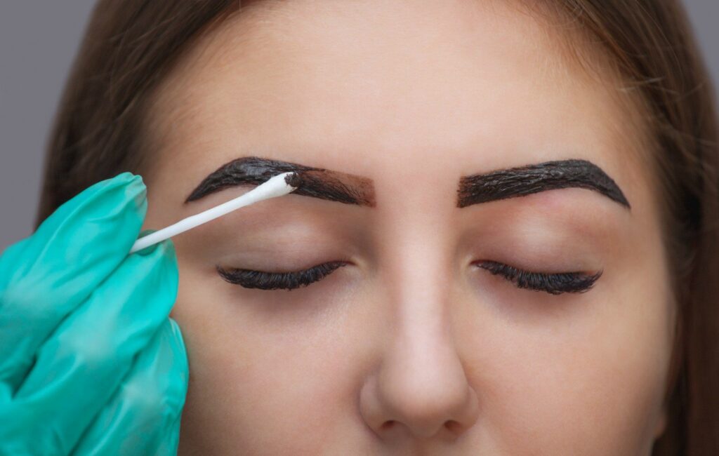 7. Blonde Human Hair Eyebrow Tinting - wide 7