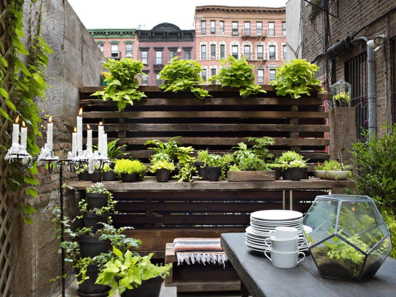 Balcony or Small Garden decoration