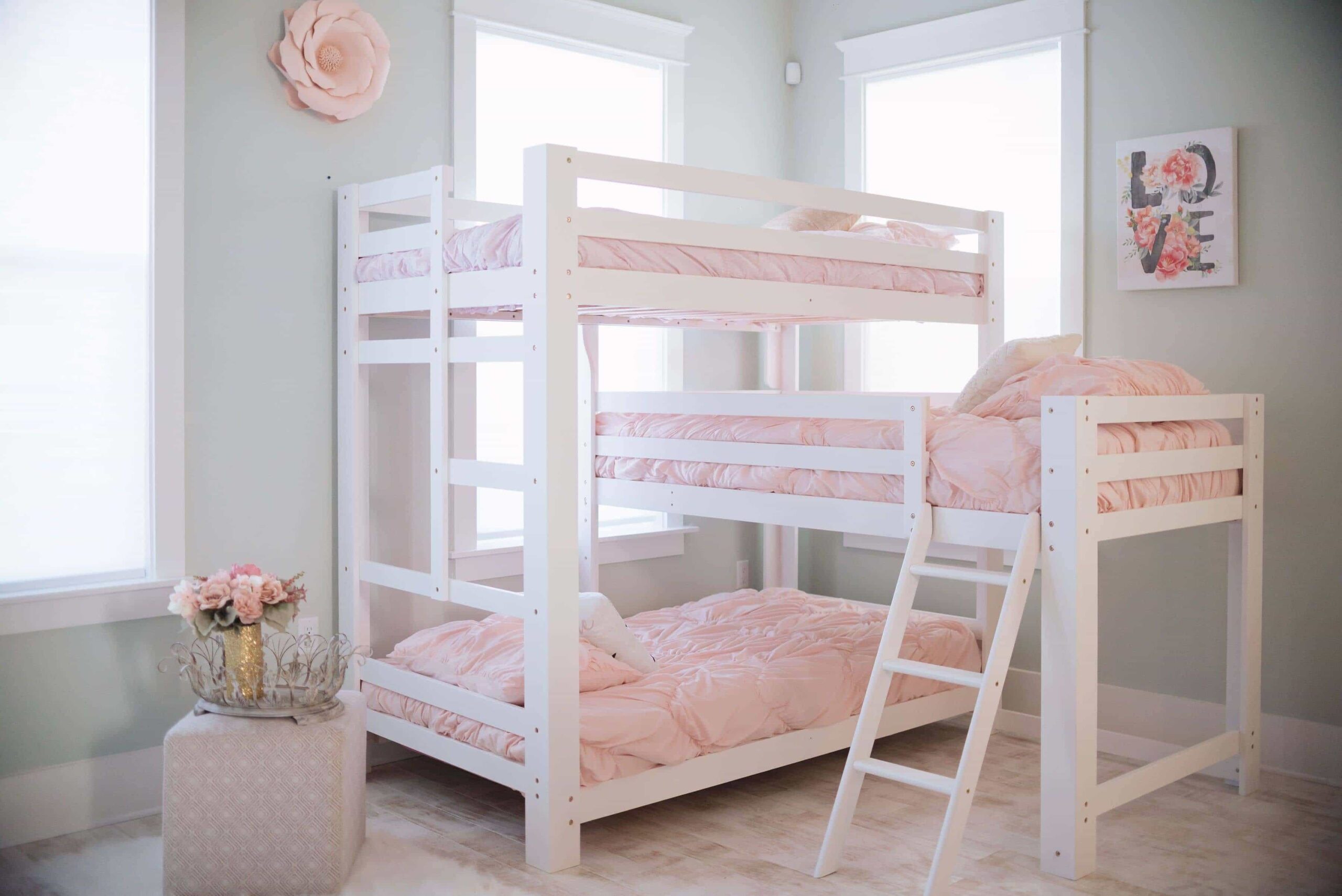 L-Shaped Bunk Beds