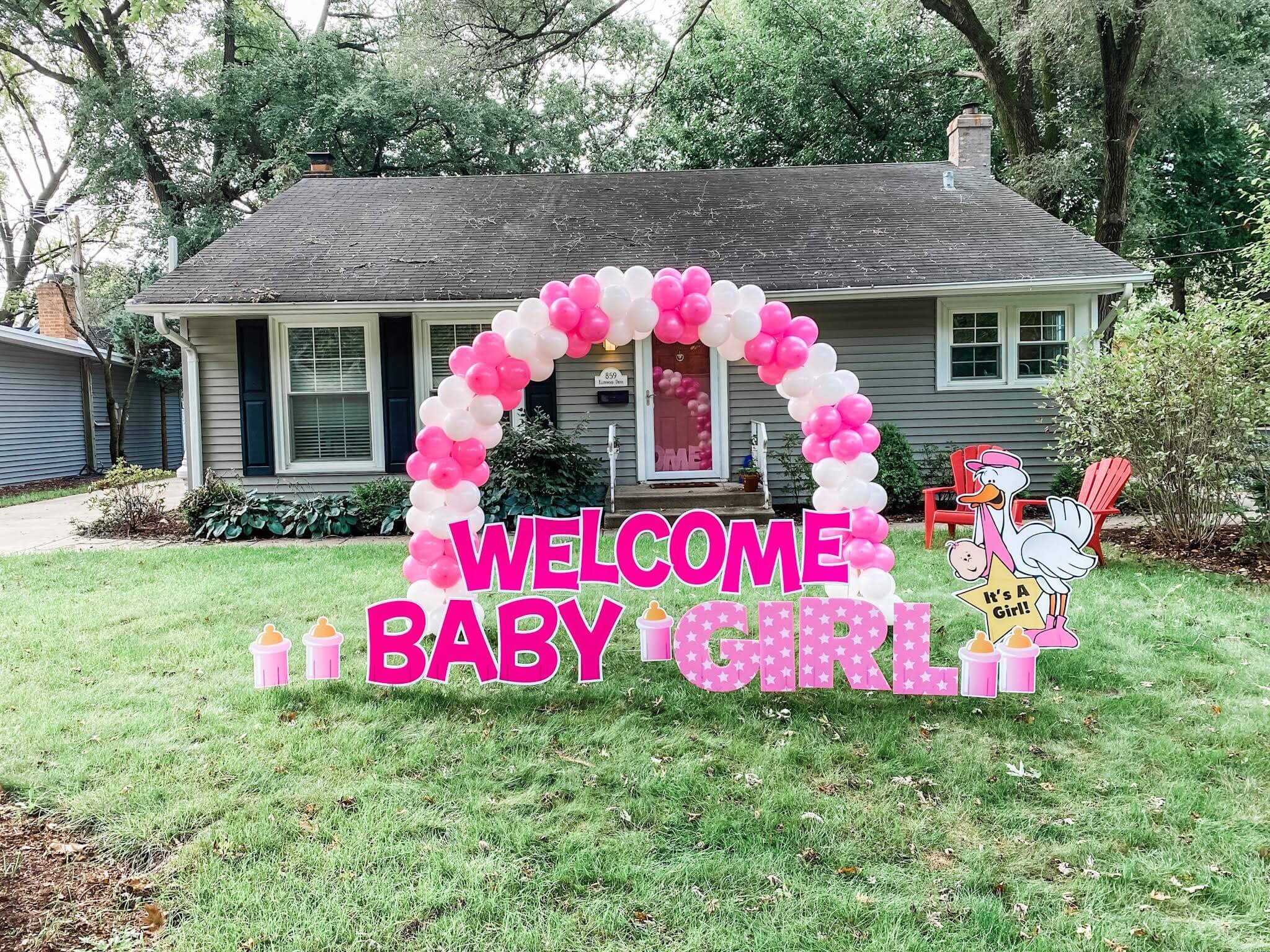 Welcome Baby Yard 