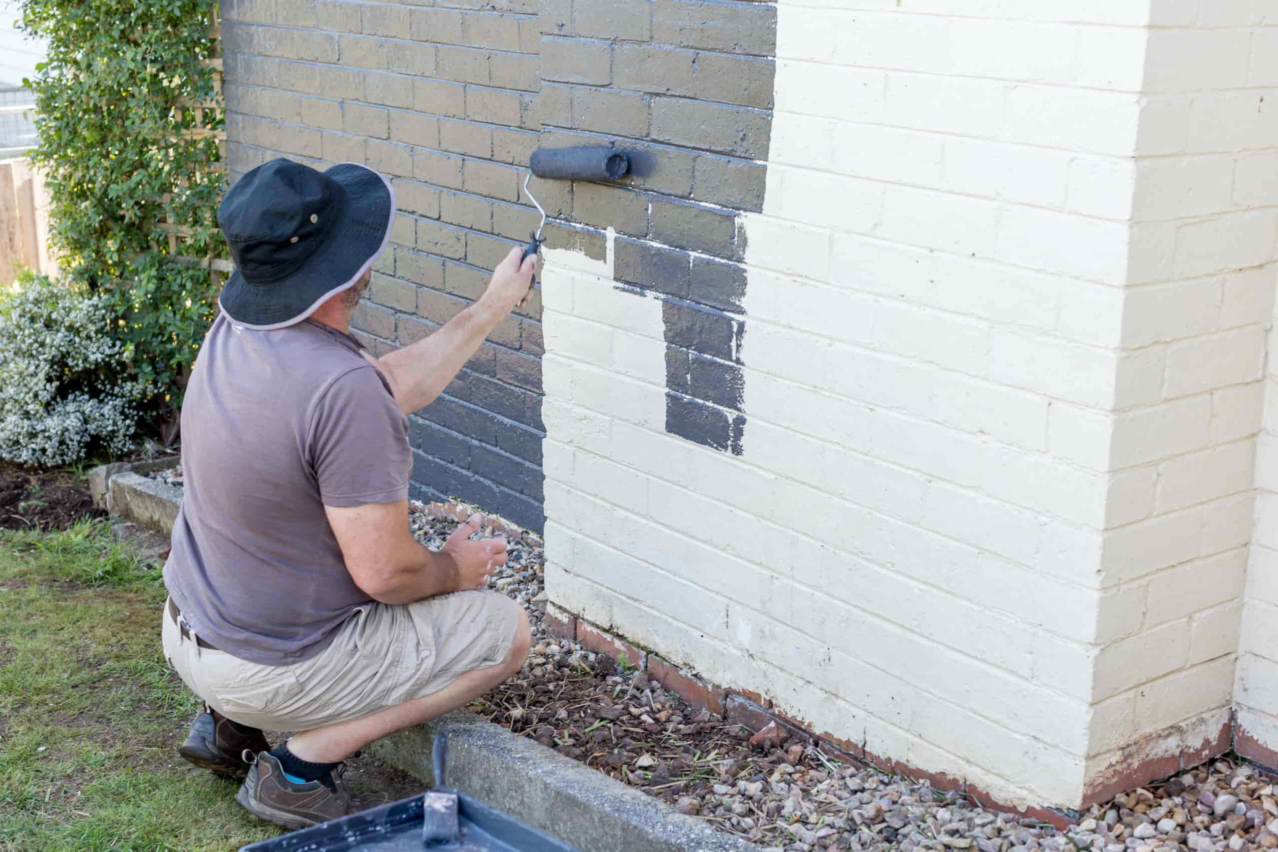 Painting Brickwork 
