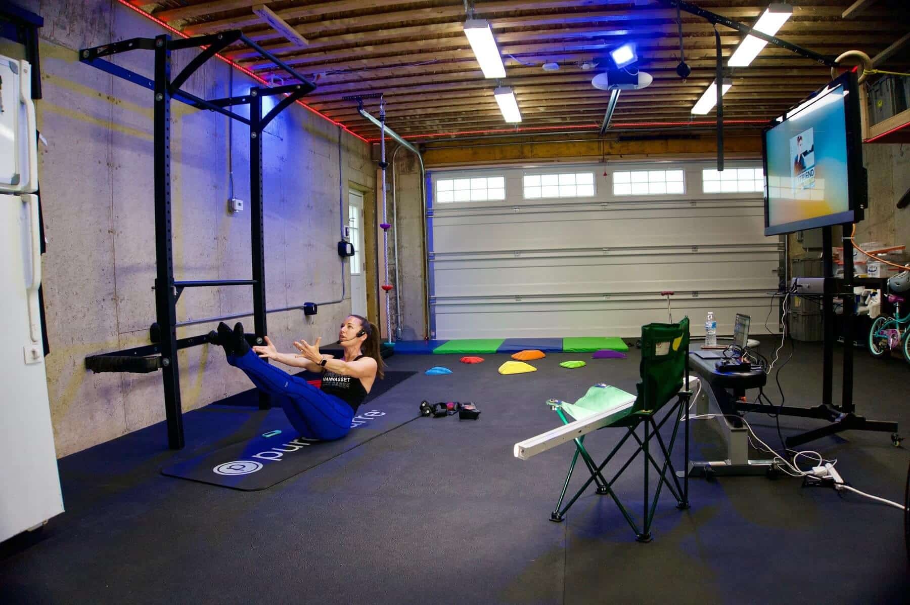 turning your garage a home gym 