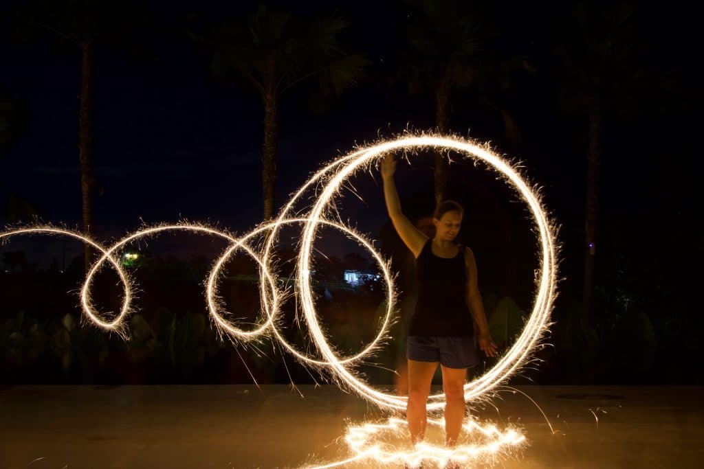 Sparkler Photography Shots 