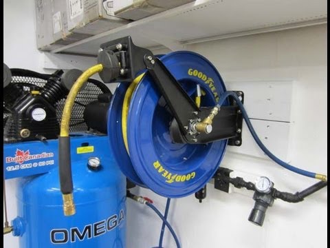 Use Retractable Air Hose Reels in Your Workshop 