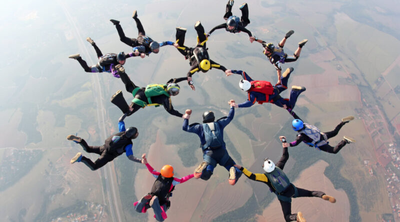 sky diving places