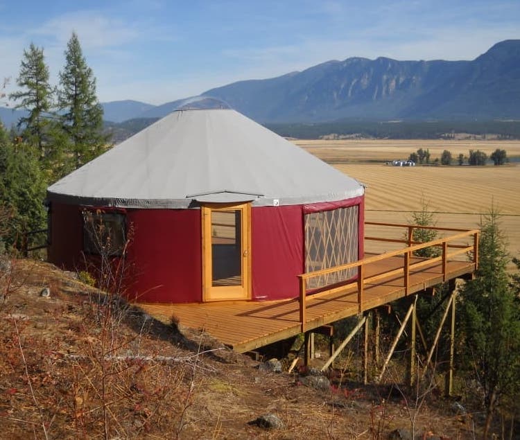 Yurt house 