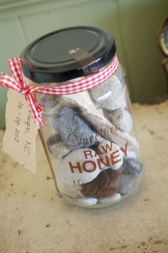 reuse honey jar 